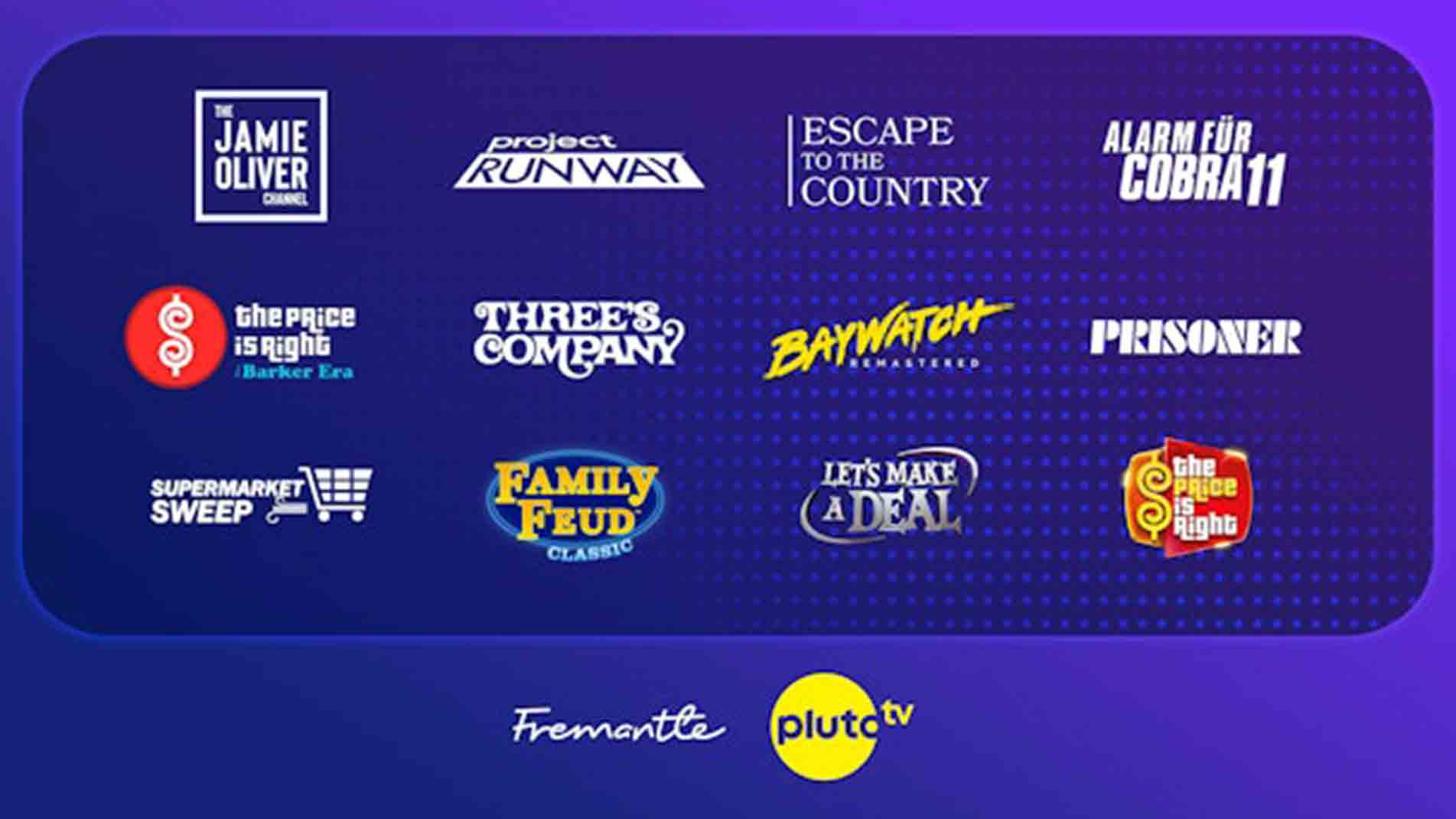 Pluto TV amplia l’accordo globale con Fremantle per la diffusione di 25 canali fast