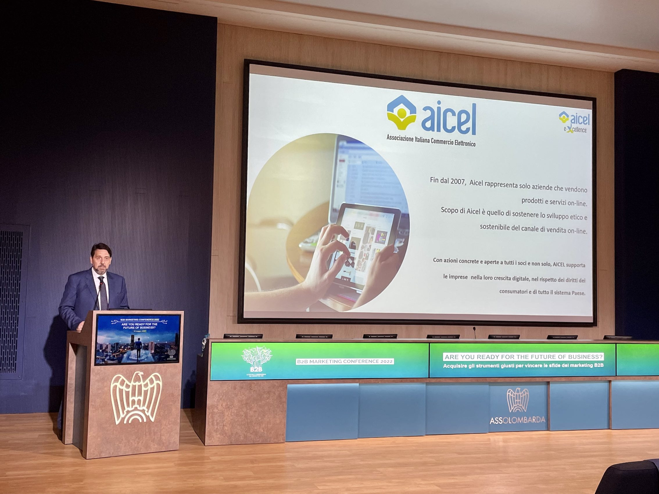 Aicel alla conference di Anes: i nuovi paradigmi dell'e-commerce verso il modello B2B2C