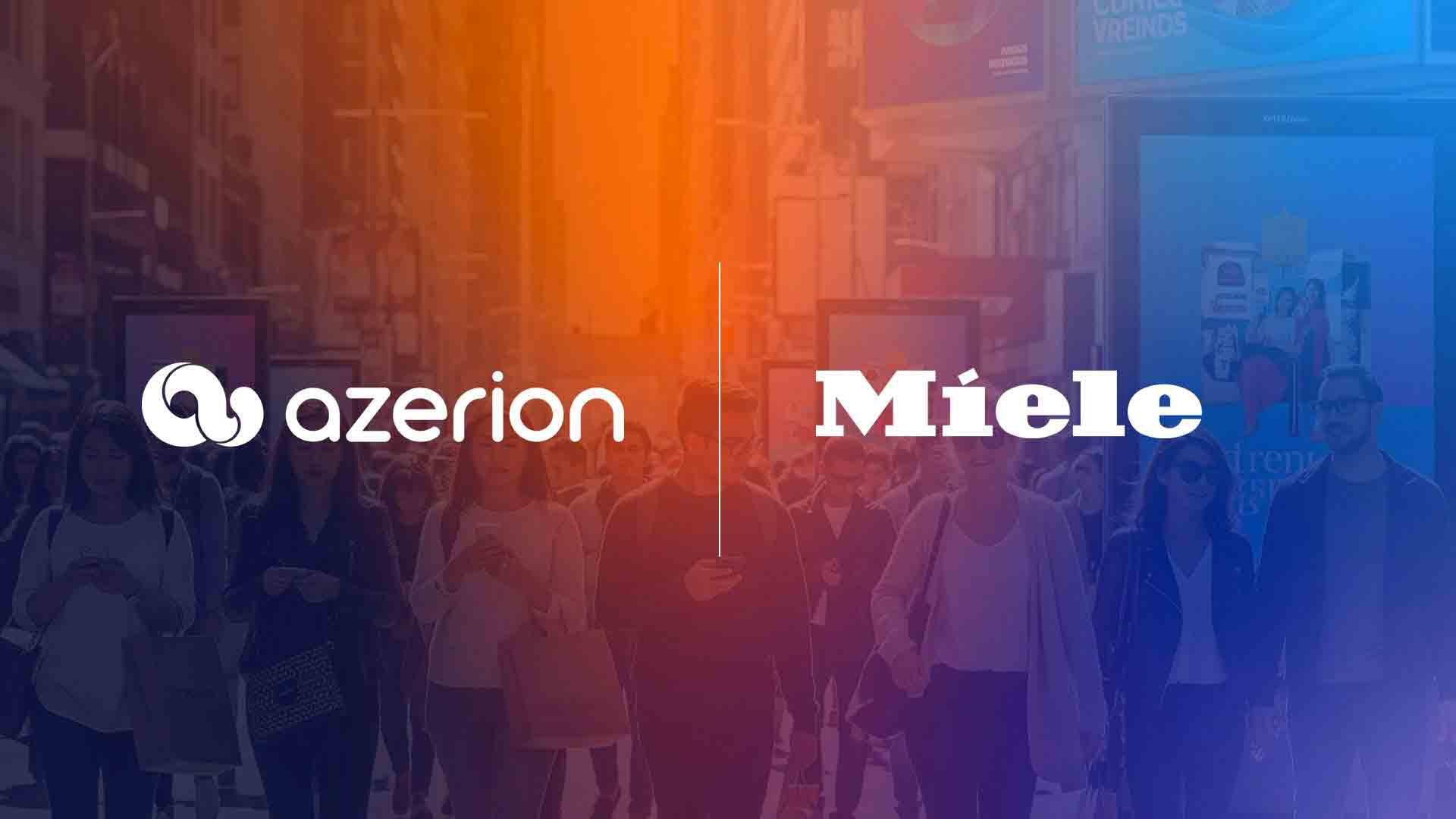 Miele e Azerion ancora insieme con la nuova soluzione “Everywhere”
