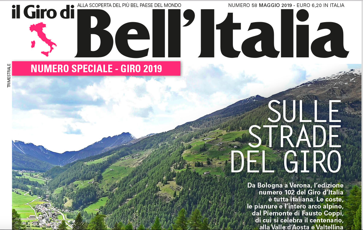 È in edicola lo speciale “Il Giro Di Bell’Italia”: 208 pagine e raccolta a +10% rispetto al numero del 2018