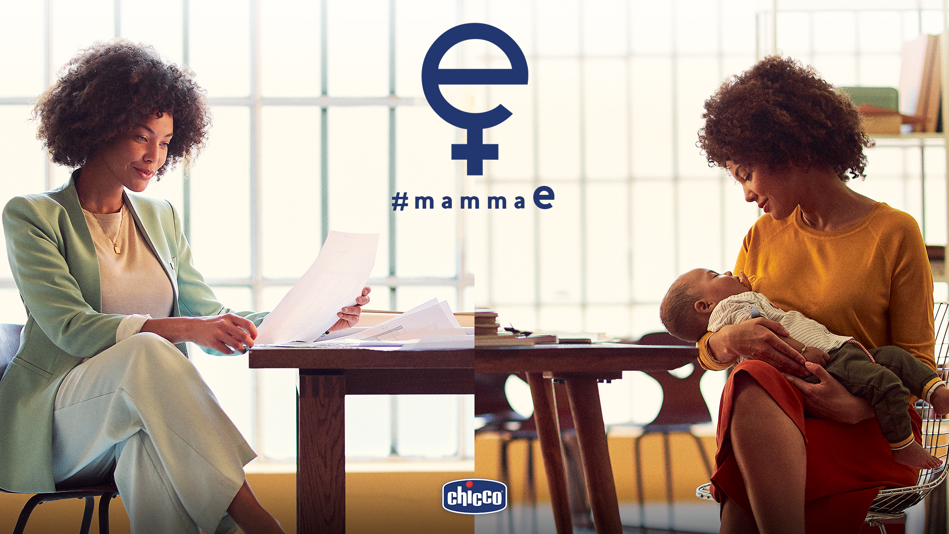 Arriva #mammaE, la nuova campagna di Chicco a sostegno della libertà di scelta delle donne