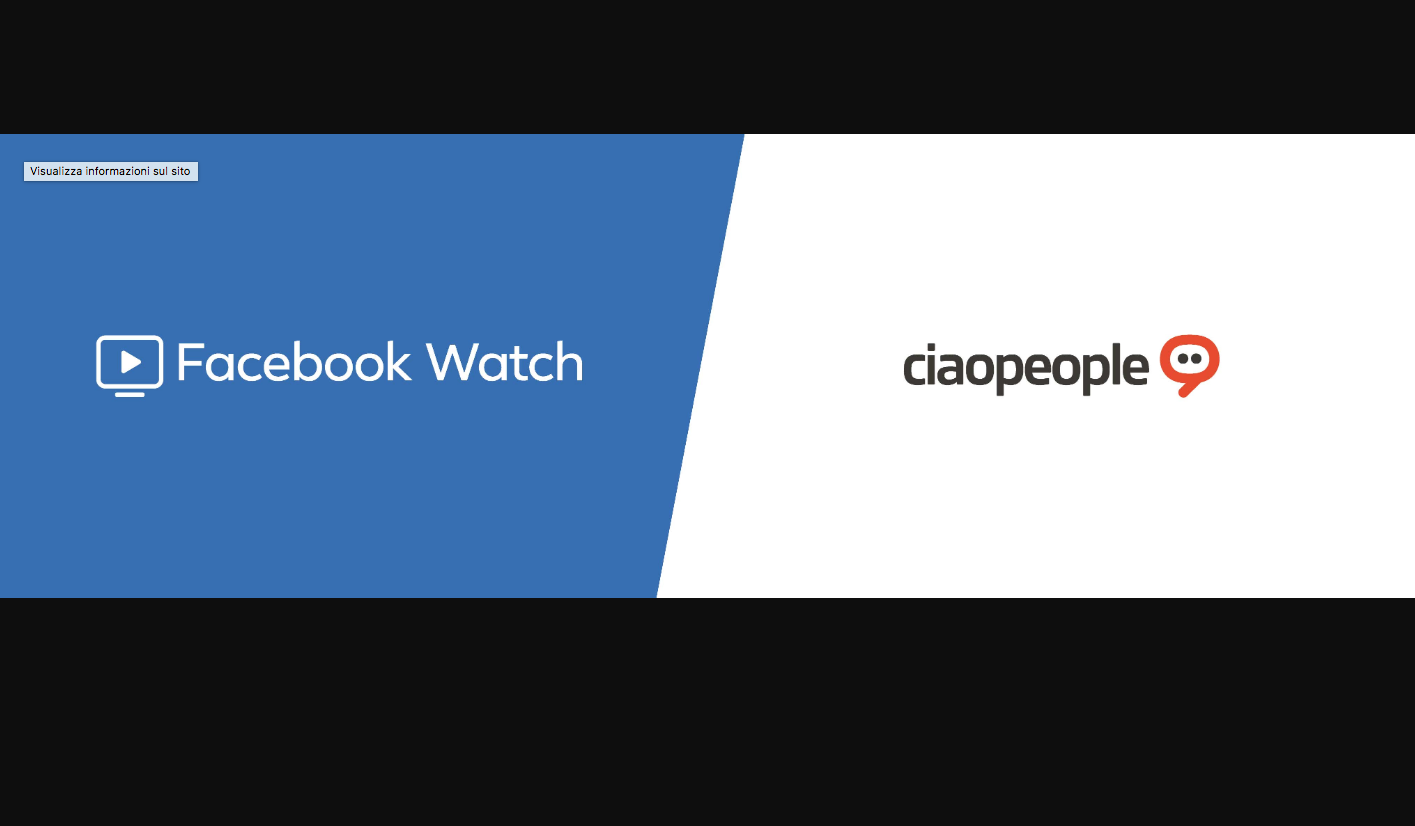 Ciaopeople è l’editore italiano scelto da Facebook per i contenuti di Watch