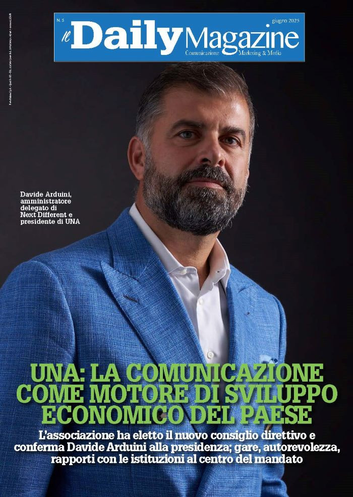 UNA: La comunicazione come motore di sviluppo economico del paese. L’associazione ha eletto il nuovo consiglio direttivo e conferma Davide Arduini alla presidenza; gare, autorevolezza, rapporti con le istituzioni al centro del mandato