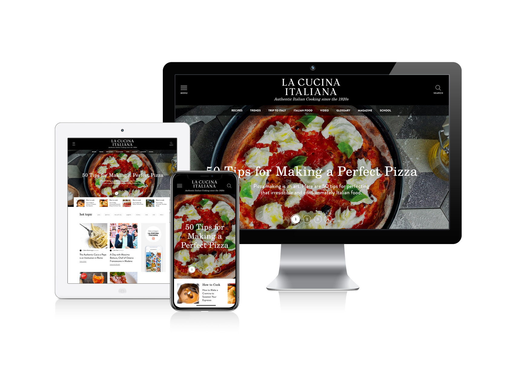 La Cucina Italiana diventa un brand globale e arriva negli Stati Uniti con un sito, un trimestrale e una newsletter