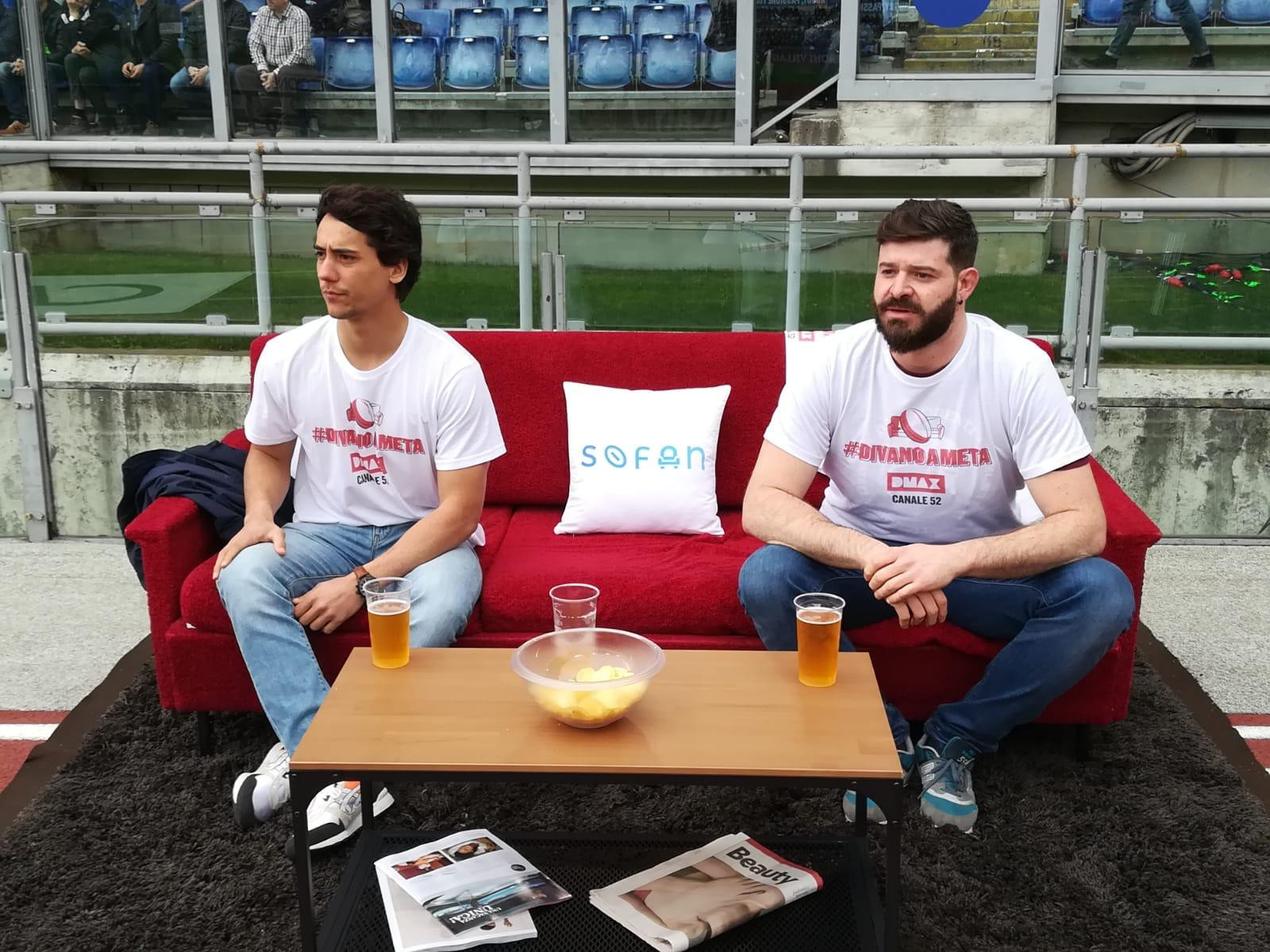 Con DMAX e Sofan un divano a bordo campo per il match finale del Guinness 6 Nazioni 2019