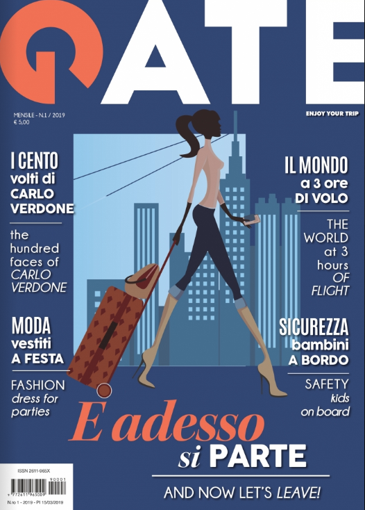 È disponibile il nuovo numero 2019 di GATE il magazine degli aeroporti romani