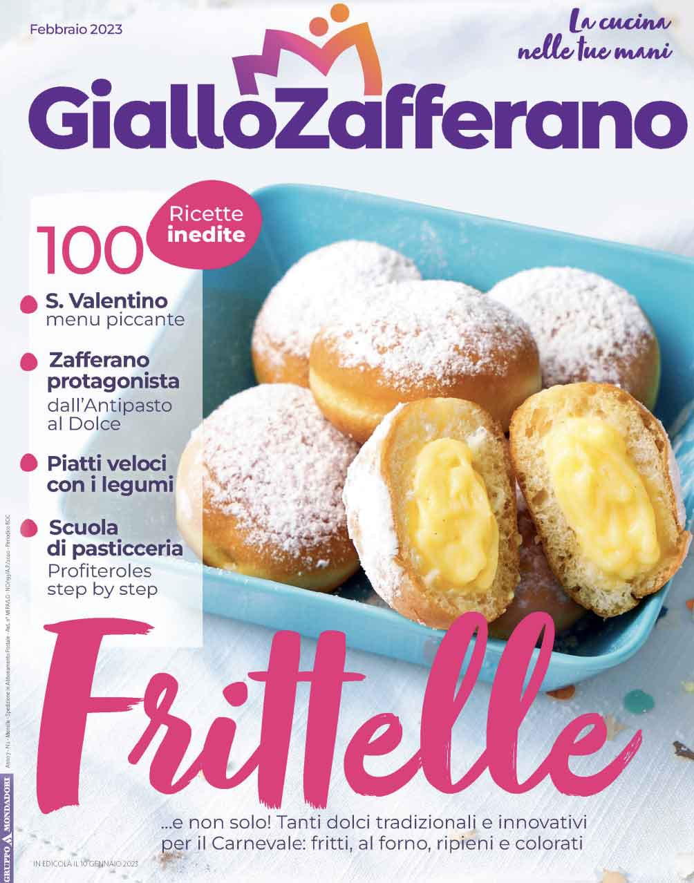 Mondadori: il magazine di Giallozafferano si rinnova, la raccolta curata da Mediamond cresce a due cifre nei primi due mesi del 2023