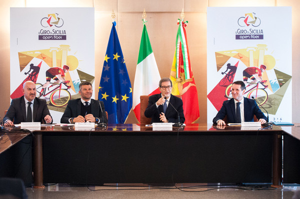 Regione Siciliana e RCS Sport presentano Il Giro di Sicilia 2019, che torna dopo 42 anni
