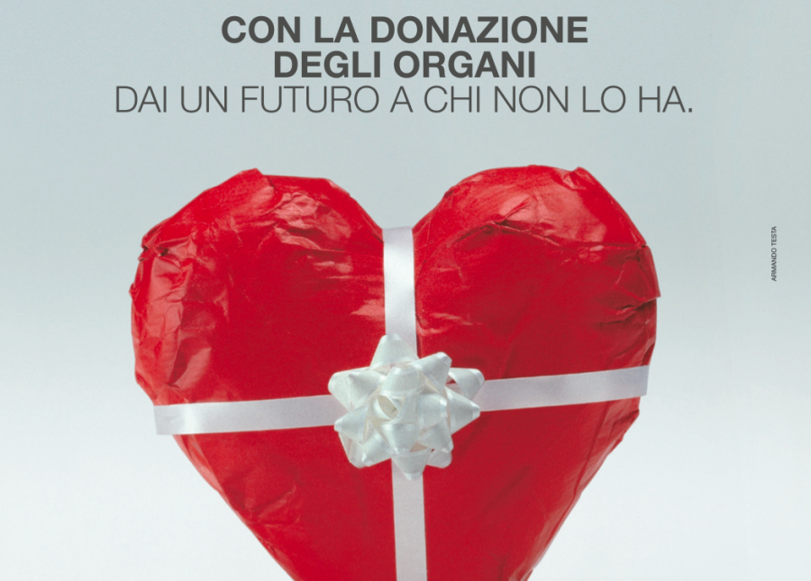 Armando Testa promuove la donazione degli organi in Piemonte e Valle d’Aosta
