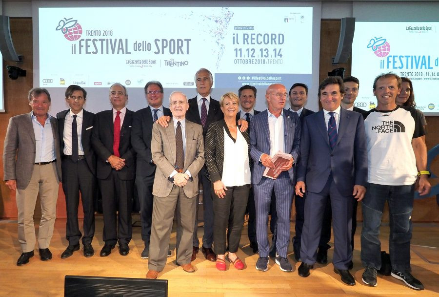 “Il Festival dello Sport”: per la prima edizione organizzata da Gazzetta dello Sport e Regione Trentino, 4 giorni di eventi e pieno di partner