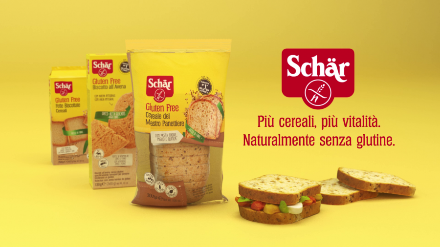 Schär, più cereali e più vitalità senza glutine, protagonista in internet con Ogilvy