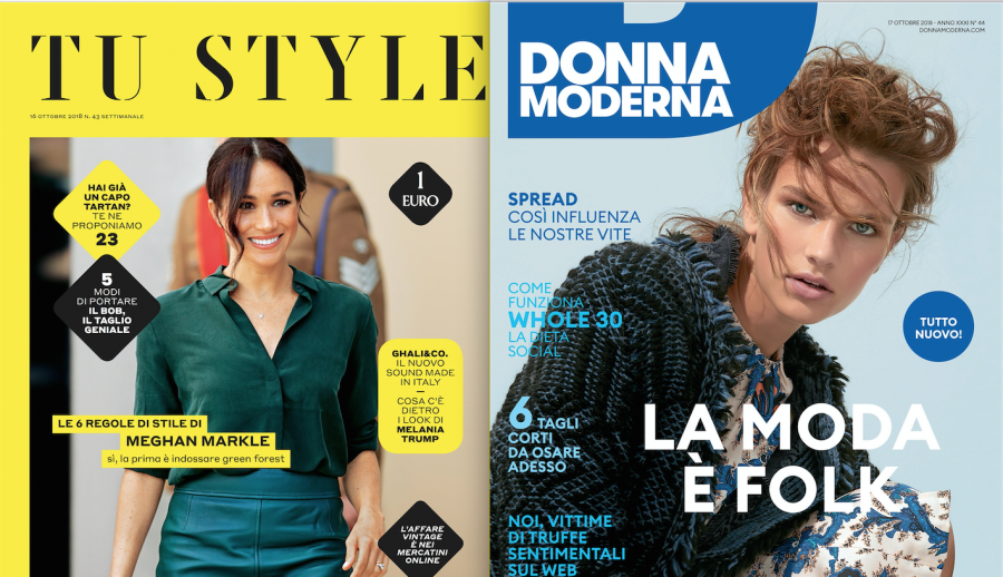 Mondadori rinnova il sistema dei femminili e presenta i nuovi Donna Moderna e Tu Style: nel segno della multicanalità