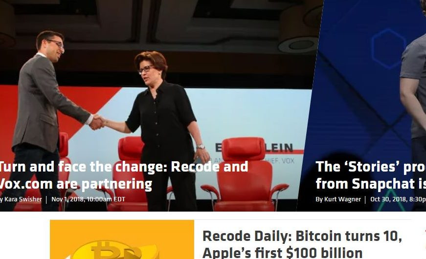 Vox Media integra il brand Recode all’interno di Vox
