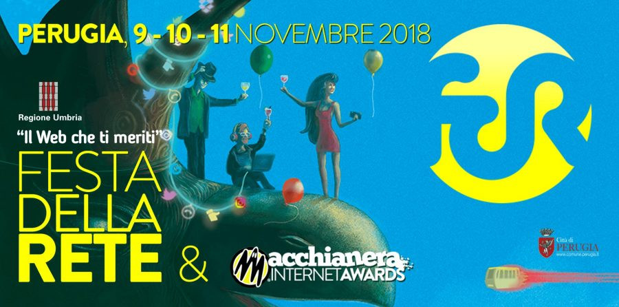 La Festa della Rete approda a Perugia, in occasione dei Macchianera Internet Awards