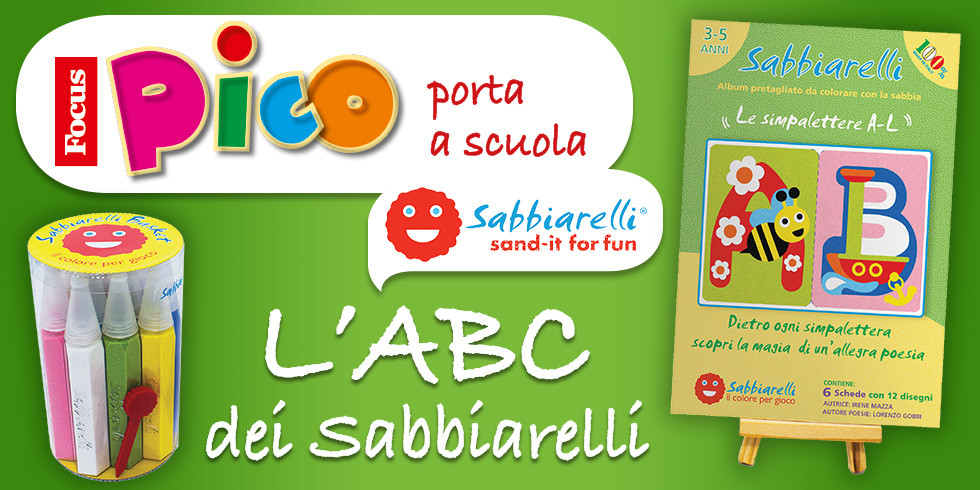 Focus Pico porta nelle scuole dell’infanzia “l’ABC dei Sabbiarelli”
