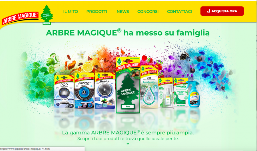 Arbre Magique va online con un nuovo sito. Firma Bebit