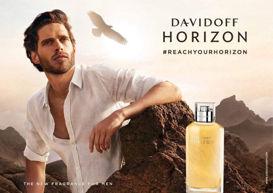 Davidoff, spot per il nuovo profumo maschile Horizon