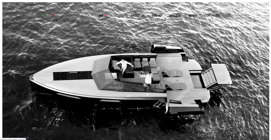 Evo Yachts:  online il nuovo sito