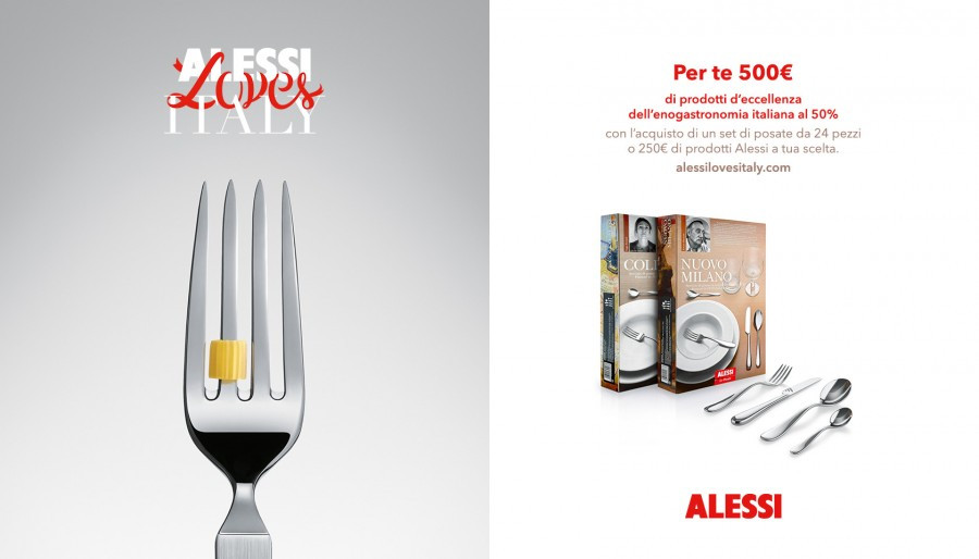 TLC Marketing Worldwide firma “Alessi Loves Italy”