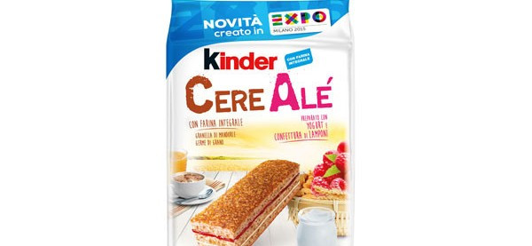 Dall’esperienza di Expo Milano 2015 nasce Kinder CereAlé