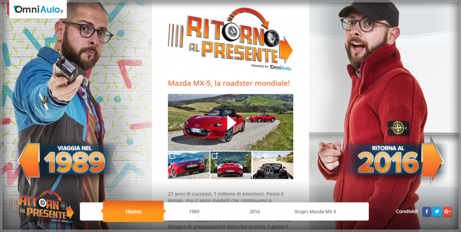 OmniAuto.it lancia il nuovo episodio con Mazda