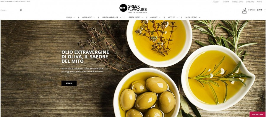 Greekflavours si affida a Pro Web Consulting