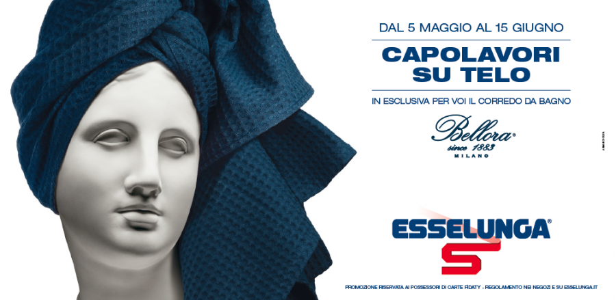 I “capolavori su telo” di Esselunga on air con Armando Testa