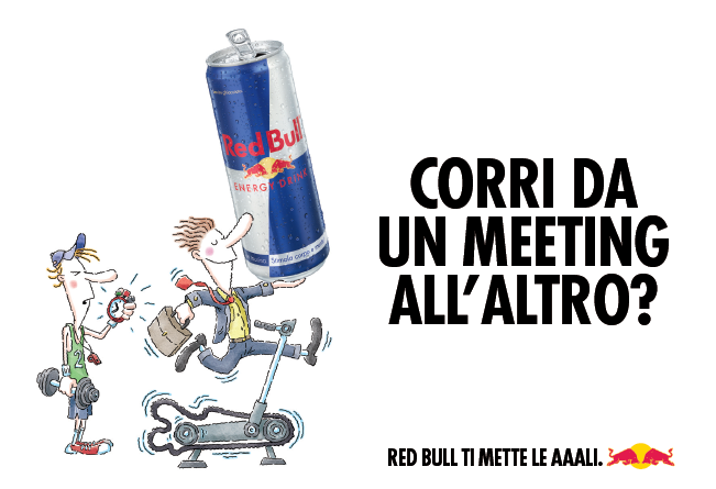 Red Bull si può bere anche in ufficio