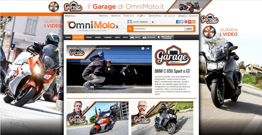 “Garage” targato Edimotive e sbarca su OmniMoto.it
