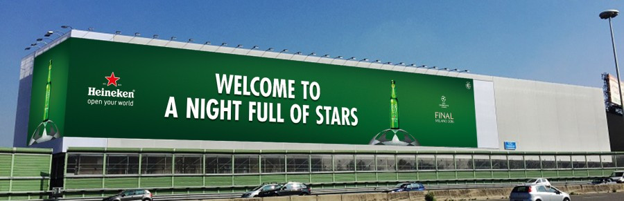 Per vincere la Finale della Uefa basta un hashtag con Heineken