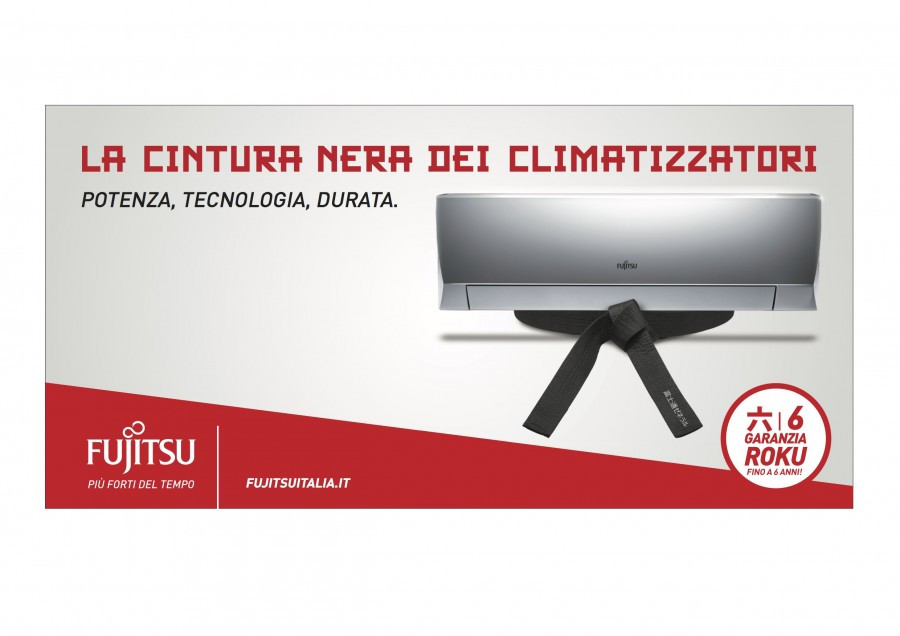 Fujitsu: on air la cintura nera dei climatizzatori