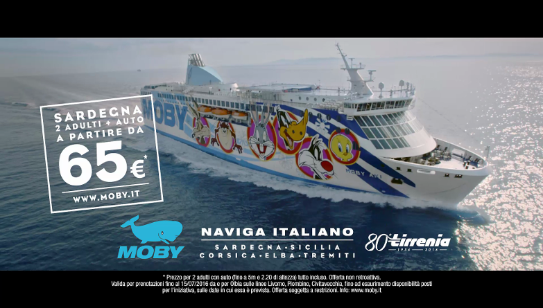 Moby e Tirrenia in viaggio sulle isole