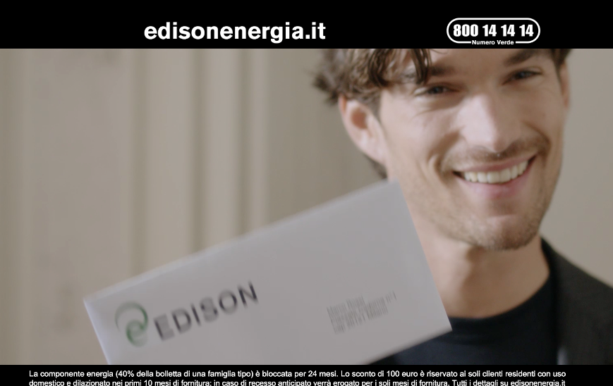 Edison lancia “Luce Leggera”, che rimborsa il canone tv