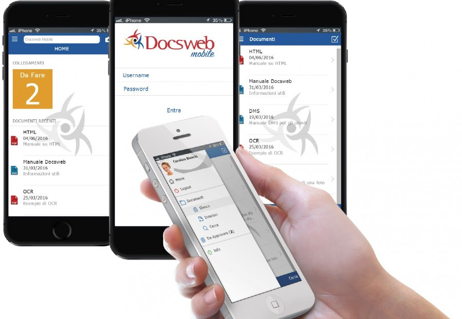 Gestire un archivio aziendale è possibile con Docsweb Mobile