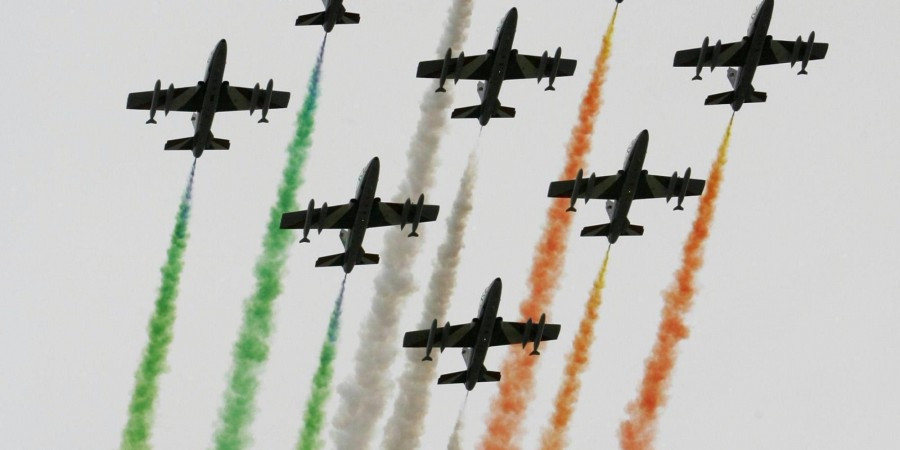 Con Fastweb e le Frecce Tricolori si vola a 360°