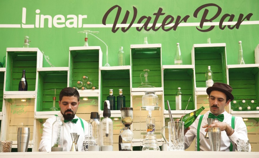 Nasce il Water Bar di Linear, firma DLV BBDO