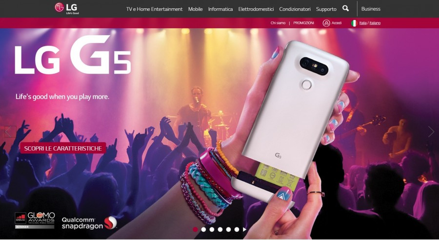 LG Italia riconferma ancora Pro Web Consulting come partner Seo