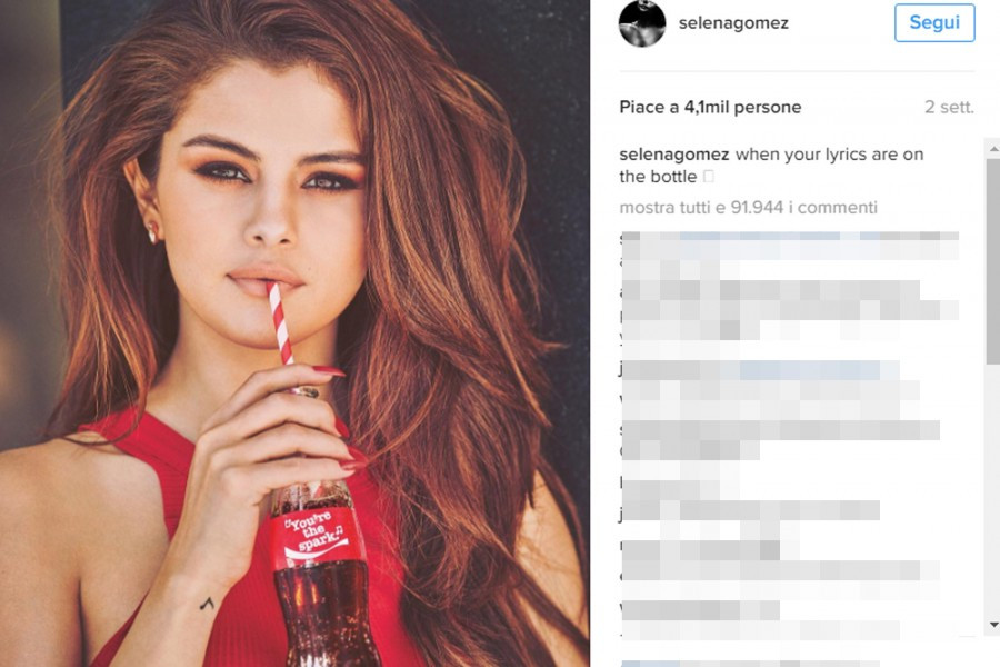La corona va a Selena Gomez: è lei l’influencer più pagata