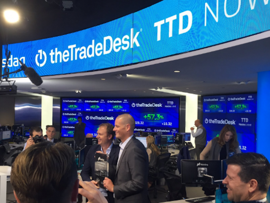 The Trade Desk, nel primo giorno al Nasdaq il titolo sale del 67%