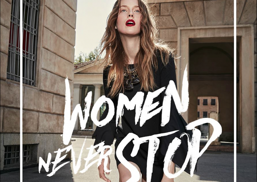 “Women never stop”  con Camomilla Italia e GreyUnited