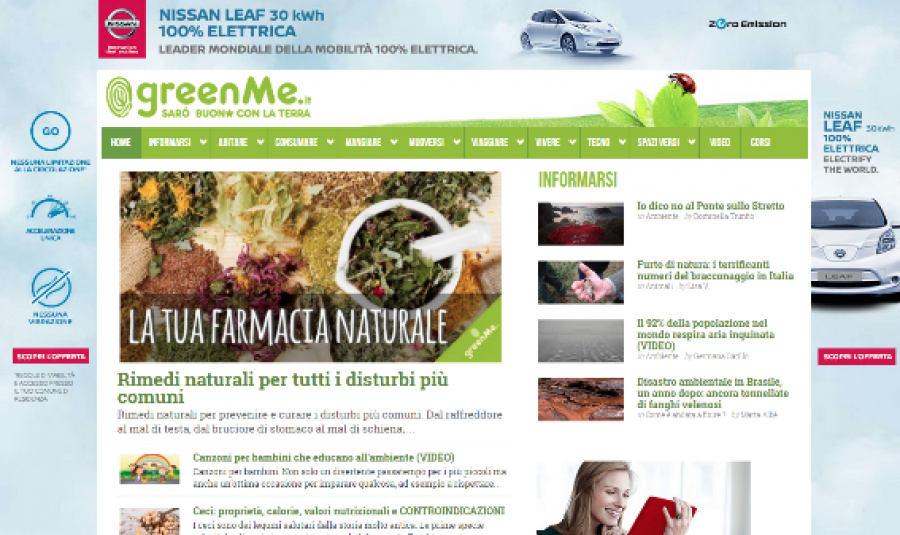 HiMedia porta Nissan online su GreenMe.it con progetto ad hoc