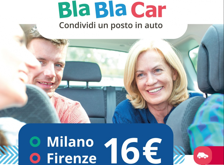 BlaBlaCar: l’app per i viaggi in auto condivisi  per la prima volta comunica in out-of-home a Milano