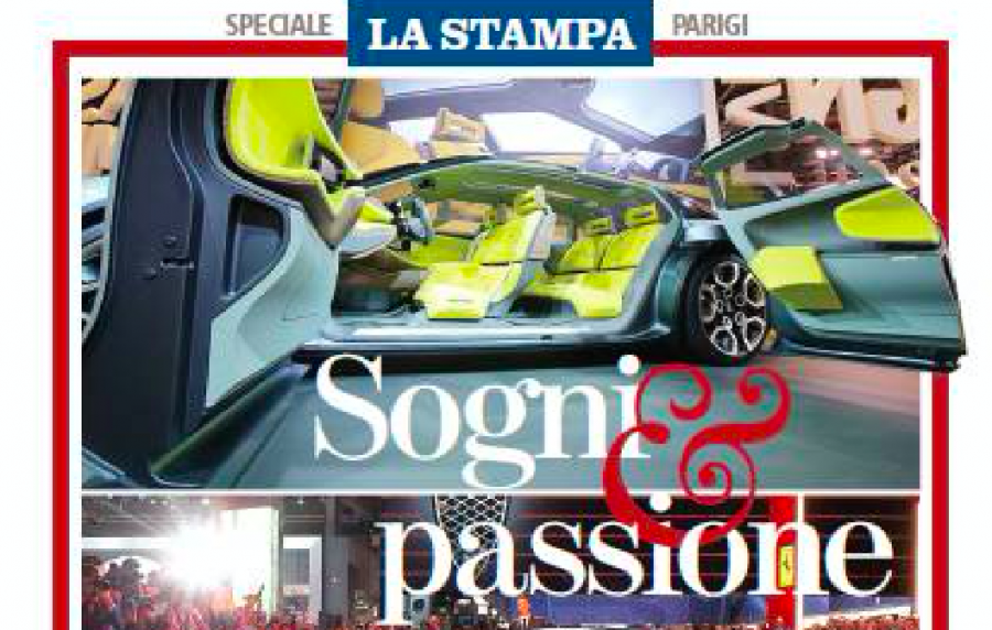 Da lunedì con La Stampa esce uno Speciale tutto dedicato al Salone dell’Automobile di Parigi