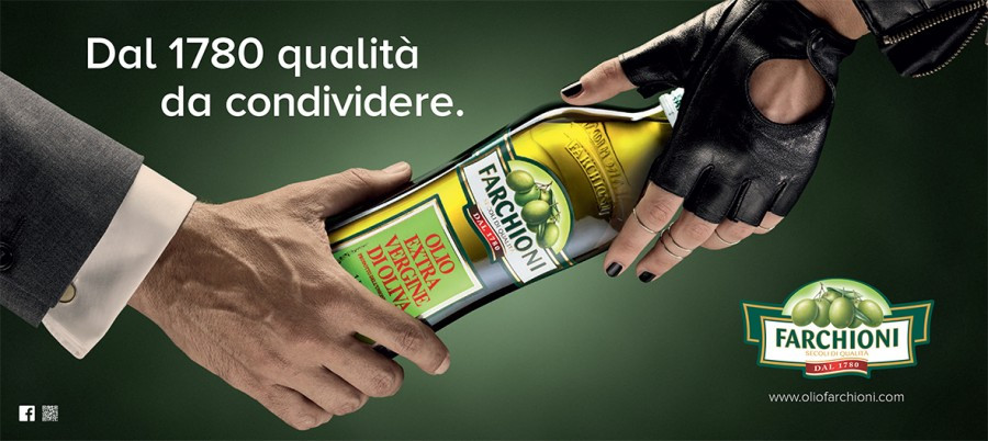 L’olio Farchioni  è protagonista a Milano  con JWT e Flag Media