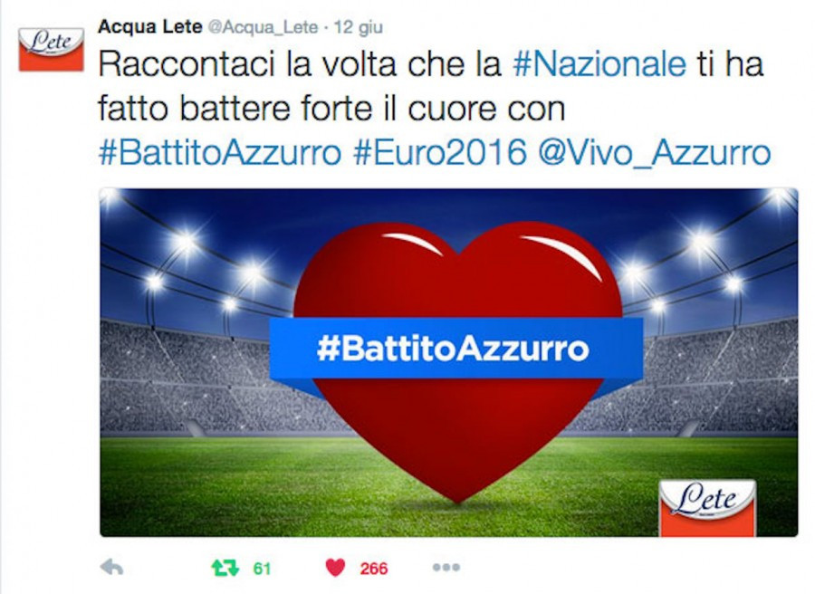 #BattitoAzzurro, progetto con 15mila interazioni a firma Italia Brand Group