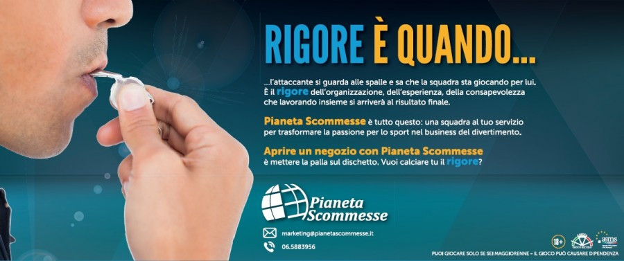 è on air sul circuito di Sportnetwork la nuova campagna di Pianeta Scommesse