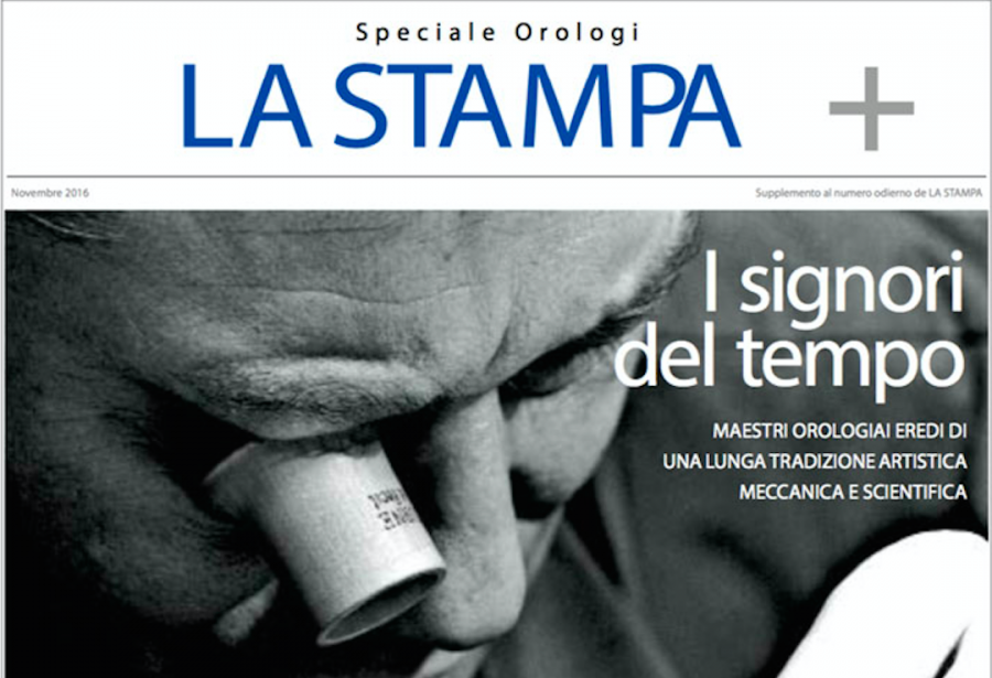 La Stampa è nelle edicole oggi con lo speciale “I Signori del Tempo”