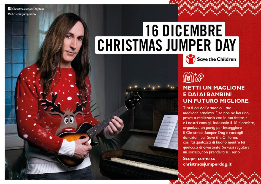Save the Children si affida a Ogilvy & Mather Advertising, che firma l’adv per il Christmas Jumper Day