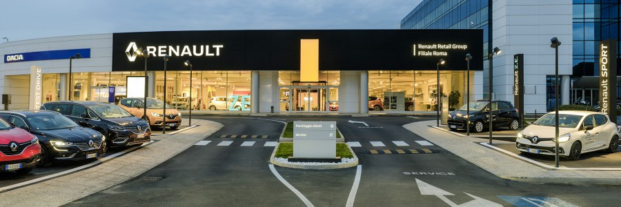 Renault inaugura il percorso di rinnovamento degli showroom di tutte le concessionarie italiane