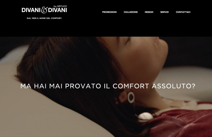 Divani&Divani by Natuzzi si affida a Dolci Adv anche per il rilancio e il riposizionamento del brand